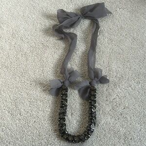 J.Crew Gray Necklace